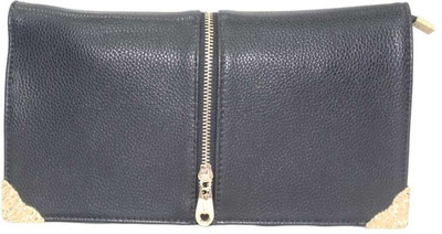 30% OFF on Mex Zip Women Casual Black Silicone Clutch