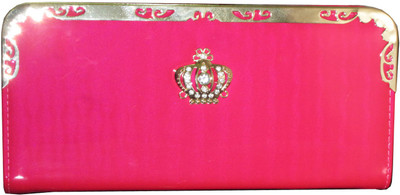 25% OFF on Acme Ethnic Women Party Pink Synthetic Clutch