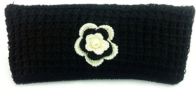 34% OFF on moKanc Women Casual Black Silk Clutch 34% OFF on moKanc Women Casual Black Silk Clutch