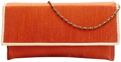 Bhamini Raw Silk Women Party Multicolor Silk Clutch Bhamini Raw Silk Women Party Multicolor Silk Clutch