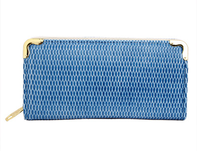 68% OFF on KolorEdge Foreign Horse Girls Casual Blue PU Clutch