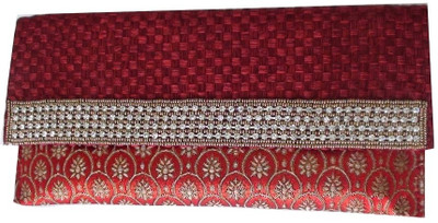 40% OFF on Fashion Jamun Women Casual, Party Red Jute, Brocade Clutch 40% OFF on Fashion Jamun Women Casual, Party Red Jute, Brocade Clutch