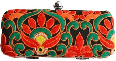 7% OFF on Fashion Jamun Women Casual, Party Multicolor Fabric Clutch 7% OFF on Fashion Jamun Women Casual, Party Multicolor Fabric Clutch