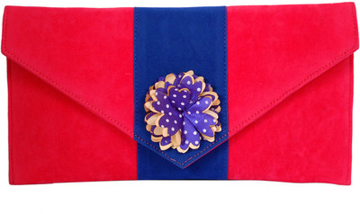 60% OFF on Womaniya Signature Girls Casual Red PU Clutch