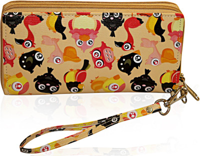 37% OFF on Timpax Printed Multi Compartment Pu Art Leather Women Casual Multicolor PU Clutch 37% OFF on Timpax Printed Multi Compartment Pu Art Leather Women Casual Multicolor PU Clutch