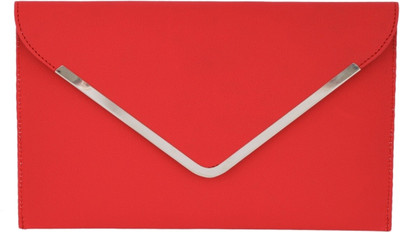 37% OFF on Vian EETI0009A Women Casual, Party Red Fabric Clutch 37% OFF on Vian EETI0009A Women Casual, Party Red Fabric Clutch