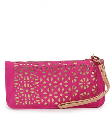 50% OFF on J.D.H. Ch-002 Women Casual Purple Artificial Leather Clutch