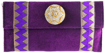 66% OFF on Saisha Women Party Purple Velvet Clutch 66% OFF on Saisha Women Party Purple Velvet Clutch