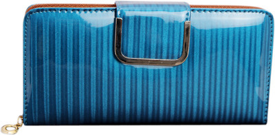 68% OFF on KolorEdge Belt Girls Casual Blue PU Clutch