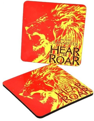 27% OFF on KeepChilling Square Medium Density Fibreboard Coaster Set 27% OFF on KeepChilling Square Medium Density Fibreboard Coaster Set