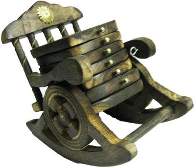 75% OFF on Craft Mansion Square Wood Coaster Set 75% OFF on Craft Mansion Square Wood Coaster Set