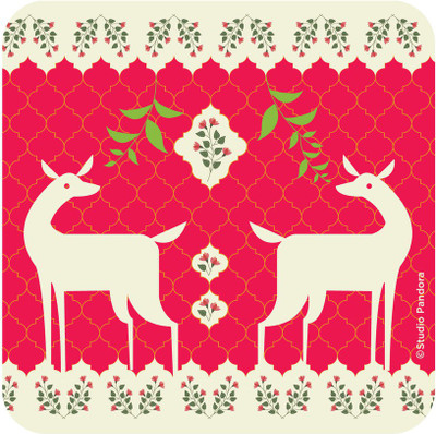 14% OFF on Studio Pandora Square Medium Density Fibreboard Coaster Set 14% OFF on Studio Pandora Square Medium Density Fibreboard Coaster Set