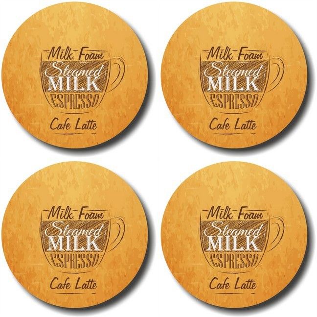 50% OFF on Shaildha Round Medium Density Fibreboard Coaster Set 50% OFF on Shaildha Round Medium Density Fibreboard Coaster Set