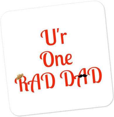 PosterGuy Square Wood Coaster Red, White, Pack Of 1 - COAE9G265FTPCB6A