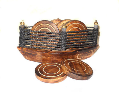 20% OFF on Crafts Paradise Round Wood Coaster Set 20% OFF on Crafts Paradise Round Wood Coaster Set