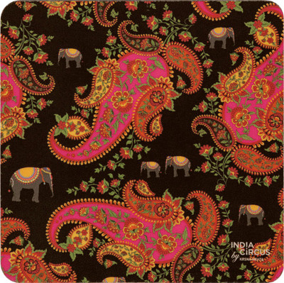 35% OFF on India Circus Square Rubber Coaster Set 35% OFF on India Circus Square Rubber Coaster Set