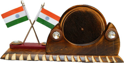 75% OFF on JaipurCrafts Round Wood Coaster Set 75% OFF on JaipurCrafts Round Wood Coaster Set