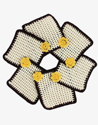 38% OFF on Mokanc Square Cotton Coaster Set