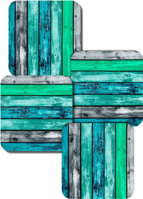 41% OFF on Tcf Square Medium Density Fibreboard Coaster Set