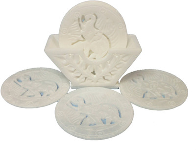 41% OFF on StonKraft Round Stone Coaster Set 41% OFF on StonKraft Round Stone Coaster Set