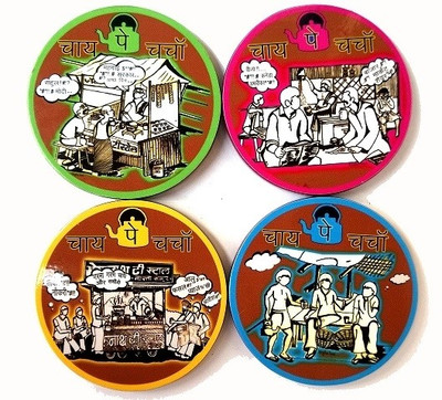 8% OFF on Creatify Round Medium Density Fibreboard Coaster Set 8% OFF on Creatify Round Medium Density Fibreboard Coaster Set