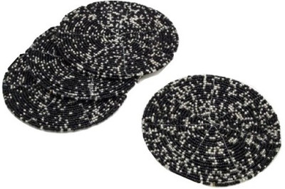 30% OFF on Creative Delights Round Glass Coaster Set