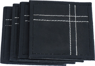 43% OFF on Frestol.com Square Leather Coaster Set