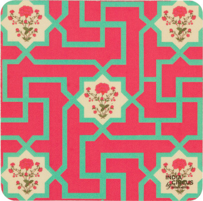 35% OFF on India Circus Square Rubber Coaster Set 35% OFF on India Circus Square Rubber Coaster Set