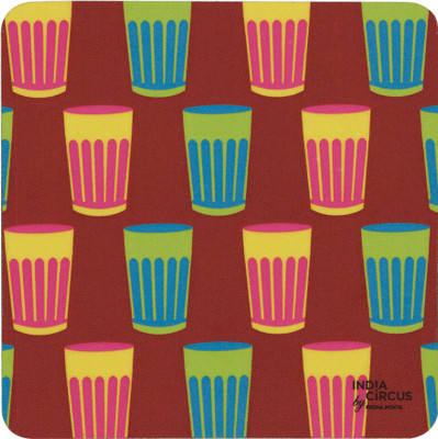 35% OFF on India Circus Square Rubber Coaster Set 35% OFF on India Circus Square Rubber Coaster Set
