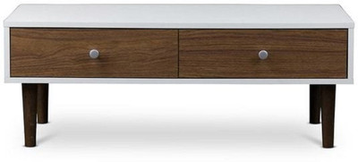 HomeEdge Solid Wood Coffee Table (Finish Color - Dual Tone Finish)