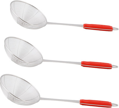 23% OFF on Ndura Poha Jara 04_05_06 Strainer Silver Pack of 3 23% OFF on Ndura Poha Jara 04_05_06 Strainer Silver Pack of 3