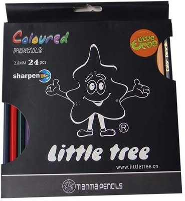 18% OFF on Little Tree Art Creation Round Shaped Color Pencils