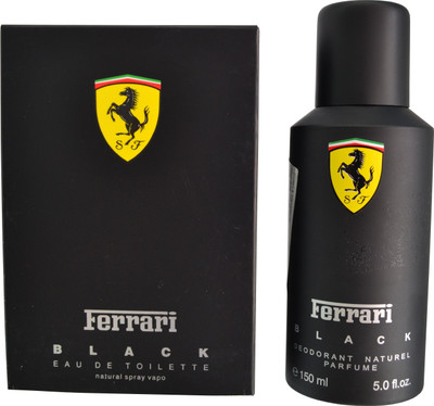 25% OFF on Ferrari Ferrari Black edt 125ml men + deo 150ml Gift Set 25% OFF on Ferrari Ferrari Black edt 125ml men + deo 150ml Gift Set