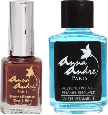 10% OFF on Anna Andre Paris Nail Polish & Nail Polish Remover Set Set of 2