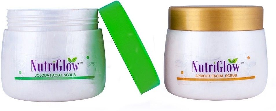 24% OFF on NutriGlow Apricot and Jojoba Facial Scrub Set of 2 24% OFF on NutriGlow Apricot and Jojoba Facial Scrub Set of 2