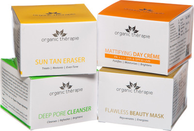 10% OFF on Organic Therapie Alluring Skin Combo Set of 4 10% OFF on Organic Therapie Alluring Skin Combo Set of 4