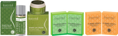 15% OFF on Sattvik Organics Body Care Essentialscombo Set of 6 15% OFF on Sattvik Organics Body Care Essentialscombo Set of 6