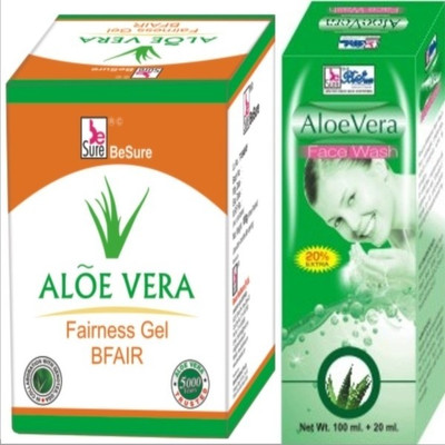 28% OFF on Besure Fairness gel with Face wash Set of 2 28% OFF on Besure Fairness gel with Face wash Set of 2