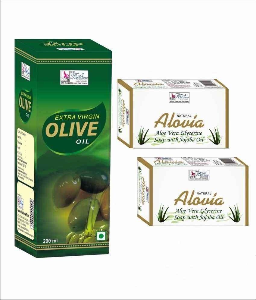 30% OFF on Besure Extra Virgin Olive Oil with Aloe Vera Soaps Set of 3 30% OFF on Besure Extra Virgin Olive Oil with Aloe Vera Soaps Set of 3