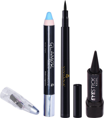 15% OFF on Viviana Jumbo Pencil 1, Hi Tech Liner 1, Stick Kajal 1 Set of 3 15% OFF on Viviana Jumbo Pencil 1, Hi Tech Liner 1, Stick Kajal 1 Set of 3