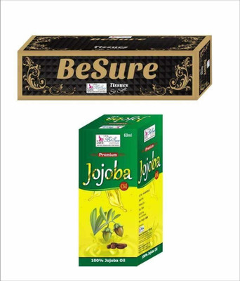 Besure Jojoba Oil with Face Tissue Set of 2 Besure Jojoba Oil with Face Tissue Set of 2