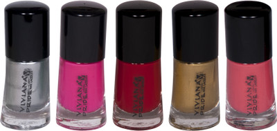 20% OFF on Viviana Pride Nail Polish Set of 5