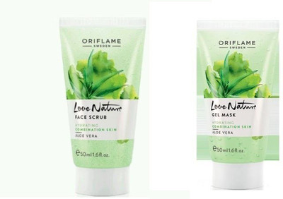 23% OFF on Oriflame Love Nature Gel Mask-Love Nature Face Scrub Set of 2 23% OFF on Oriflame Love Nature Gel Mask-Love Nature Face Scrub Set of 2