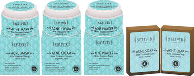 15% OFF on Sattvik Organics Total Acne Care Combo Set of 5 15% OFF on Sattvik Organics Total Acne Care Combo Set of 5