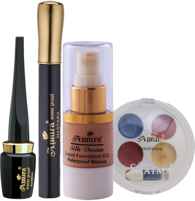 10% OFF on Amura Colour Cosmetics Eye Makeup Combo Set of 4 10% OFF on Amura Colour Cosmetics Eye Makeup Combo Set of 4