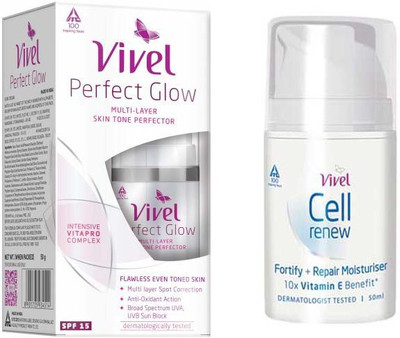 10% OFF on Vivel Perfect Glow::Cell Renew Set of 2 10% OFF on Vivel Perfect Glow::Cell Renew Set of 2