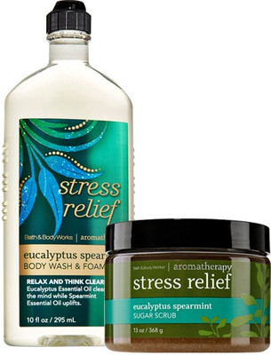 14% OFF on Bath & Body Works Eucalyptus Spearmint Stress Relief Set of 2 14% OFF on Bath & Body Works Eucalyptus Spearmint Stress Relief Set of 2