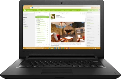 Lenovo Ideapad 100 Pentium Quad Core - (4 GB/500 GB HDD) Notebook 80T6003WIH (14 inch, Black, 1.6 kg) 