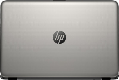HP 15-af114AU P3C92PA#ACJ APU Quad Core A8 - (4 GB DDR3/1 TB HDD/Windows 10) Notebook (15.6 inch, Turbo SIlver Color With Diamond & Cross Brush Pattern) 