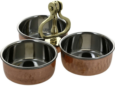 58% OFF on ShalinIndia Pickle 2 Piece Condiment Set Copper 58% OFF on ShalinIndia Pickle 2 Piece Condiment Set Copper